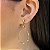 Brincos Argola com Zircônias Semijoias 18k - MB547 - Imagem 1
