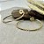 Brincos Argolas Fio Quadrado Fosco Semijoias 18k  42mm - MB522 - Imagem 2