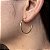 Brincos Argolas Fio Quadrado Semijoias 18k  30mm - MB515 - Imagem 1