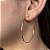 Brincos Argolas Fio Redondo Semijoias 18k  48mm - MB592 - Imagem 1