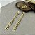 Brincos Grande Feminino com Zircônias Semijoias 18k - MB560 - Imagem 1