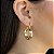 Argolas Feminina Semijoias 18k 25mm - MB507 - Imagem 1
