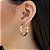 Brincos Argolas  Semijoias 18k  32mm - MB583 - Imagem 1
