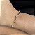 Pulseira Perolas Semijoia 18k -16cm+4cm extensor -MP93 - Imagem 1