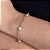 Pulseira Pérola com Bolas Semiijoia 18k-17cm +3cm extensor -MP131 - Imagem 2