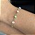 Pulseira Com Cristais Colorido Semjoias 18k - 6mm -16cm+3cm extensor- MP143 - Imagem 1