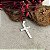 Pingente Prata 925 Crucifixo com Zircônias - 28mm - PIPR228 - Imagem 1