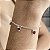 Pulseira Pingentes Corações Zircônias Prata 925 - 18cm - PPR323 - Imagem 5