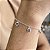 Pulseira Pingentes Corações Zircônias Prata 925 - 18cm - PPR323 - Imagem 7