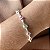 Pulseira com Trevos Coloridos Prata 925 - 18cm - PPR351 - Imagem 1