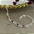 Pulseira com Pedras Vermelhas Prata 925 - 18cm - PPR352 - Imagem 2