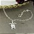Pulseira com Pingente Tartaruga Prata 925 - 18cm - PPR364 - Imagem 2