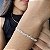 Pulseira Trançada Fio Diamantado Prata 925 - 18cm - PPR372 - Imagem 1
