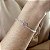 Pulseira com Tartaruga Prata 925 - 18cm - PPR377 - Imagem 1