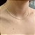 Choker  Elos Diamantados Prata 925 - 35+5cm - CPR556 - Imagem 1