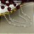 Choker  Elos Diamantados Prata 925 - 35+5cm - CPR556 - Imagem 2