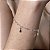 Pulseira com Pingente Gota Prata 925 - 18cm - PPR397 - Imagem 1
