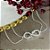 Pulseira Infinito Love com Pedras Zircônias Prata 925 - PPR427 - Imagem 1