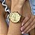 Relógio Feminino Casual Minimalista Dourado -32177LPMVDE1 - Imagem 2