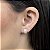 Argolinhas Cravejadas com Zircônias Prata 925 - 10mm - BPR660 - Imagem 1