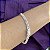 Pulseira com Elos Cravejados Prata 925 - PPR464 - Imagem 1