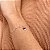 Pulseira com Coração Liso Prata 925 - PPR474 - Imagem 1