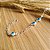 Pulseira com Olho Grego Prata 925 - 18cm - PPR481 - Imagem 2