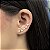 Brincos Ear Cuff com Perolas Prata 925 - BPR716 - Imagem 1
