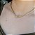 Chocker com Bolinha Trabalhada Semijoia18k - MC526 - Imagem 1