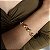 Bracelete com Bolas Semijoia18k - MP491 - Imagem 1