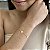 Pulseira Flor  Semijoia18k - MP566 - Imagem 1