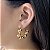 Brincos Argolas Espiral Semijoias 18k - MB721 - Imagem 1