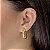 Brincos Gota Cravejados com Zircônias Semijoias 18k - MB722 - Imagem 1