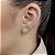 Brincos Cravejados com Zircônias Semijoias 18k - MB881 - Imagem 1