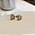 Brincos Cravejados com Zircônias Semijoias 18k - MB888 - Imagem 2