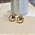 Brincos Cravejados com Zircônias Semijoias 18k - MB875 - Imagem 2