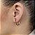 Brincos Modelo Prego Semijoias 18k - MB847 - Imagem 1
