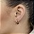 Argolas com Zircônias Semijoias 18k - MB868 - Imagem 1