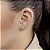 Brincos Cravejado com Zircônias Semijoias 18k - MB896 - Imagem 1