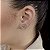 Brincos Coração Cravejado com Zircônias Semijoias 18k - MB873 - Imagem 1
