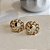 Brincos Elos com Zircônias Semijoias 18k - MB885 - Imagem 2