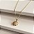 Gargantilha com Pingente Cravejado com Zircônias Semijoias 18k - MC768 - Imagem 2