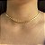 Choker Fio 3mm com Pedras Semijoias 18k - MC617 - Imagem 1