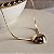 Choker Fio 3mm Laminado com Pingente Semijoias 18k - MC642 - Imagem 2