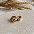 Argolinha Detalhada Semijoia18k - MB945 - Imagem 2