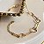 Pulseira Elo Cartier com Corações Semijoia18k - MP500 - Imagem 2