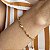 Pulseira Elos Cartier com Pedras Semijoia18k - MP571 - Imagem 1