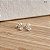 Brincos com Zircônias 3mm Prata 925 - BPR752 - Imagem 2