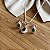 Conjunto Gota com Pedra Verde Prata 925 - CJPR104 - Imagem 1