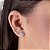 Brincos Flor Cravejada Prata 925 - BPR802 - Imagem 1
